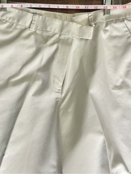 Brooks Brothers Women's Cream-White Bermuda Shorts - Picture 6 of 11